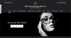 Desktop Screenshot of brattlesquareoptical.com